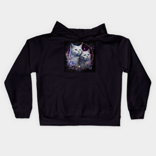 British Shorthairs In Universe Kids Hoodie